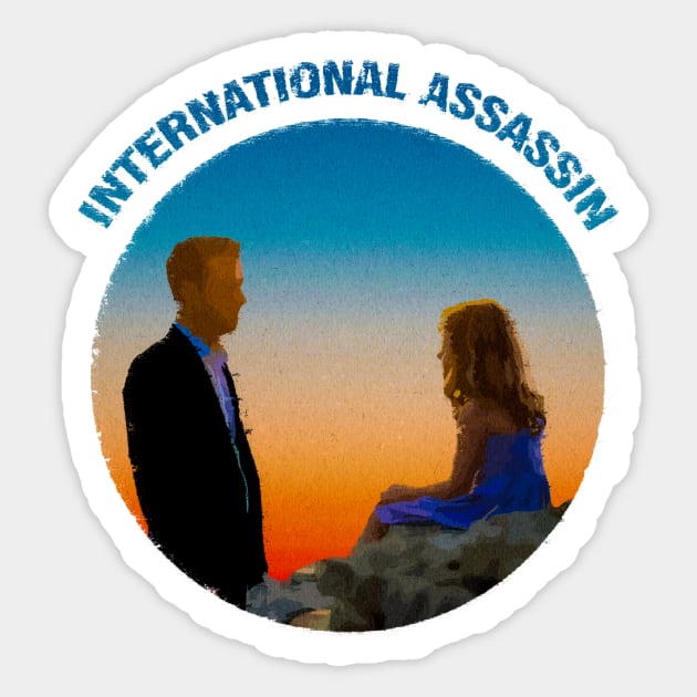 International Assassin Sticker by ArcaNexus